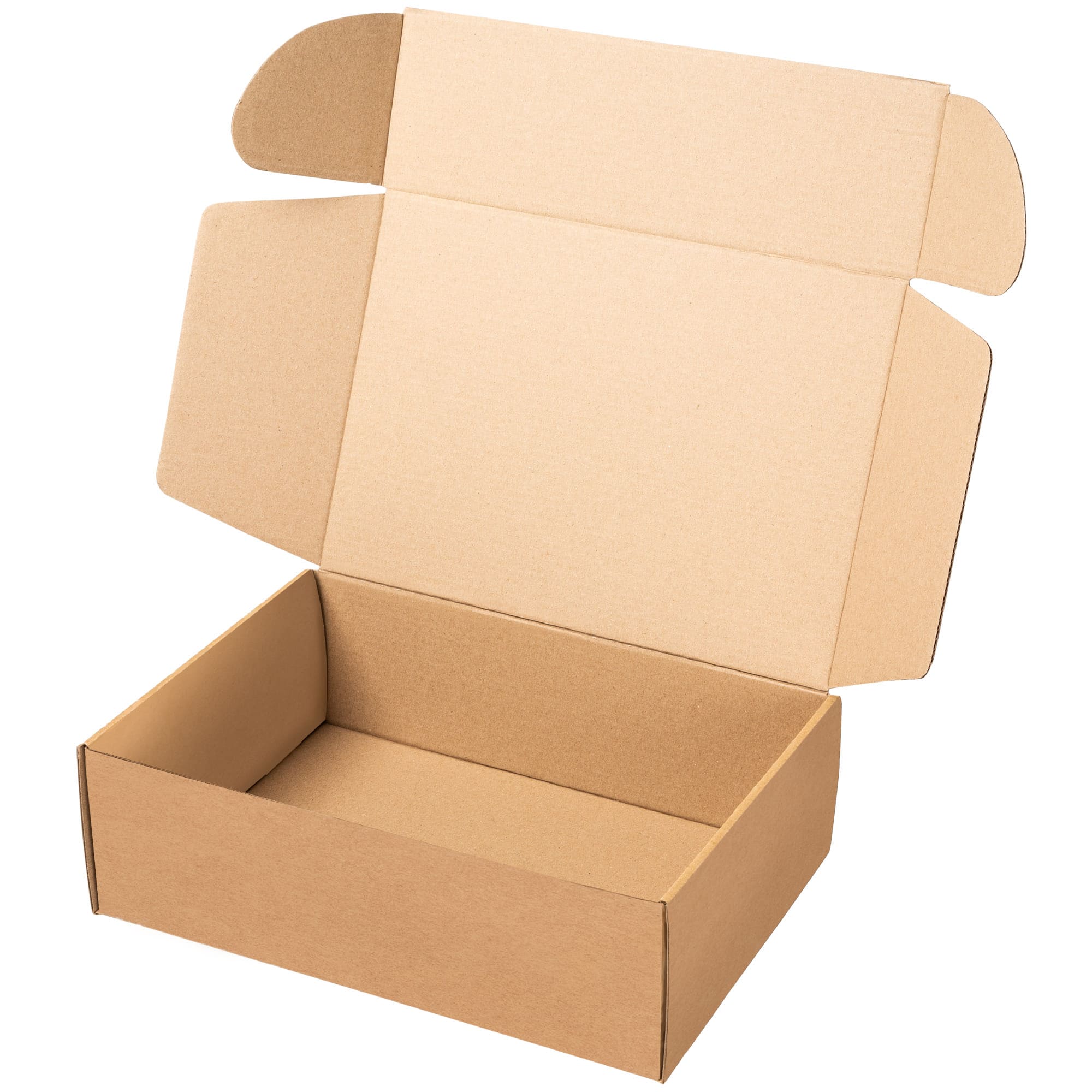 Packer PRO Cajas Carton para Mudanzas y Almacenaje Resistentes con Asas Rojas 43x30x25cm
